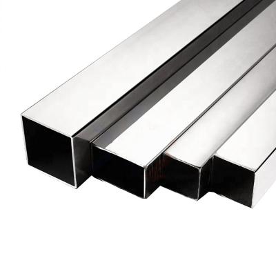 China Rectangular Oil Hairline SS 304 Square Welded Stainless Steel Pipe for sale