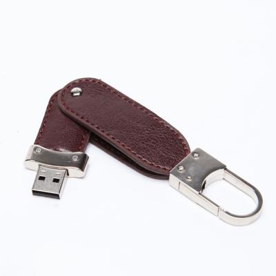 China Popular Leather USB Leather Flash Drive Get Free Samples 1gb~64gb Pen Drive for sale