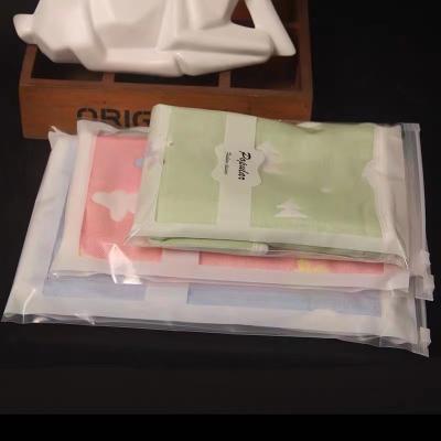 China Poly Garment Disposable Clothing Dancing Zipper Zipper Baby's Ziplock Clothes Bag for sale