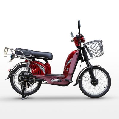 China Long Range Cargo Food Ebike Bicimoto E-Bike E-bike Steel Strong Cheap Electric Bike Cycle Price 500W for sale