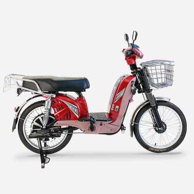 China Full electric delivery food city electric bike suspension ebike biciclet for sale