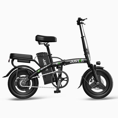 China Carbon Steel Cheap Single Electric Bicycle 48V 350W Disc Brake Bikes for sale