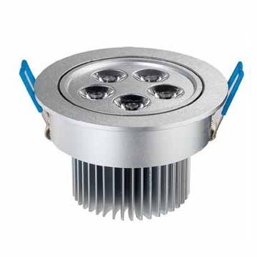 China Refrigere o branco, diodo emissor de luz Recessed 5W morno Downlight do branco com branco/tira/alojamento do preto à venda