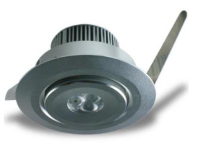 Китай СИД КРИ XPE/XPC 3W утопило Downlight, 25º/40º/60º угол пучка IP20 для освещения домашнего офиса продается