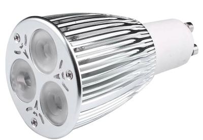 China Epistar High Power 6W GU10 LED Spotlight  AC85 - 265V 50 x 88 / 50 x 60mm, 3 Years Warranty for sale