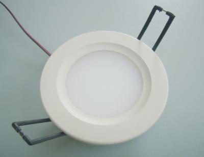 Chine Lampe ronde économiseuse d'énergie d'éclairage de panneau du plafond LED du message publicitaire 5W 95mm, Epistar SMD3528, 95x26mm, taille 85mm de trou à vendre