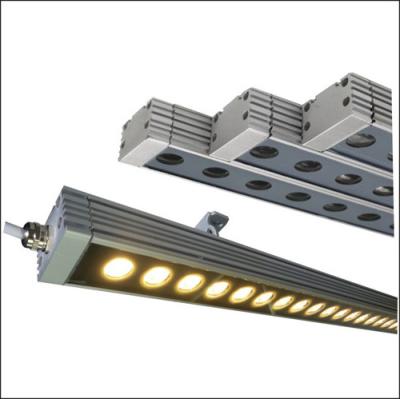 China DC24V, IP66, luz da arruela da parede do diodo emissor de luz de DMX512 6W, lavagem conduzida exterior da parede ilumina-se/iluminando L280 * W50 * H30mm à venda