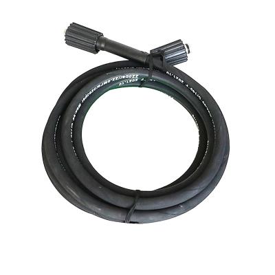 China Garden KLE 3200PSI M22*1.5 M14*1.5 Wire Joint Replacement High Pressure PVC Hose For Most Brand Pressure Car Joint for sale