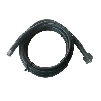 China Black Garden Power High Tensile Joint Hose Sprayer Nylon Braided Hydraulic Hose for sale