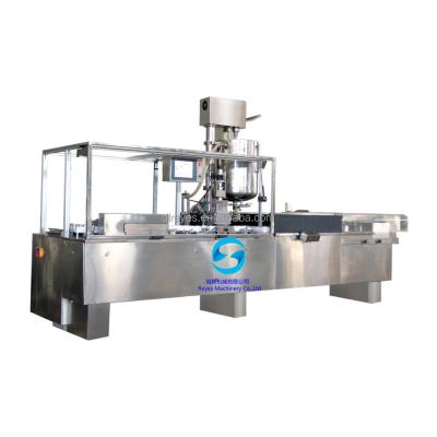 China CAN-U Chemical Suppository Filling and Sealing Line Weighing Filling Sealing for sale