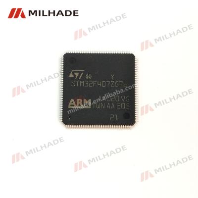 China New Standard Original ARM MCU STM32 Microcontroller Flash IC STM32F STM32F407 STM32F407ZGT6 for sale