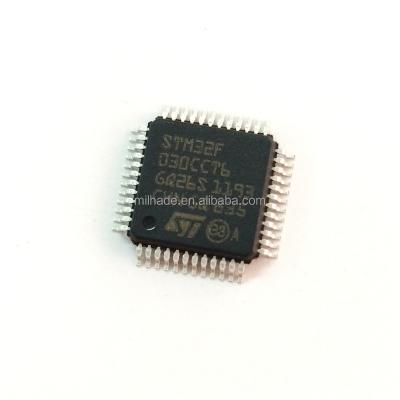 China Brand New Original MCU 32BIT 256KB SNAP 48LQFP STM32F030CCT6 32F030CCT6 IC Chip ARM Microcontrollers STM32F030CCT6TR for sale