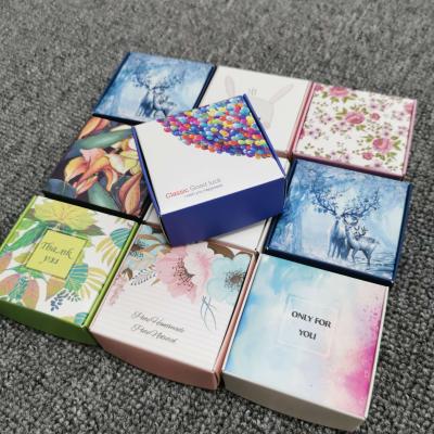 China Small Recyclable Copperplate Paper Color Box As Gift Box Or Jewelry Paper Box To Customers for sale