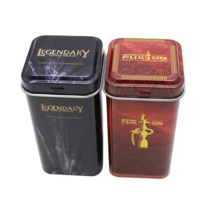 China Recycled Materials Hookah Tobacco Tin Box for sale