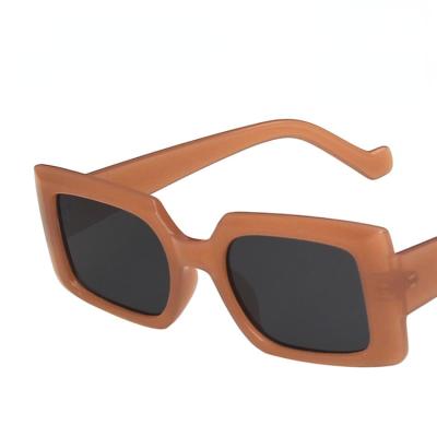 China New fashion sunglasses fashion personality hip-hop candy color trendy sunglasses big frame square sunglasses for sale