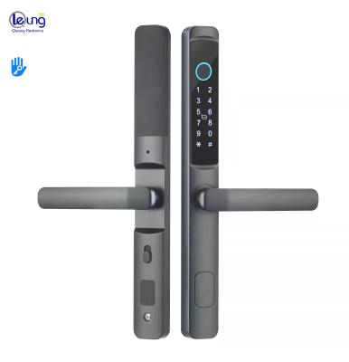 China Wholesale Aluminum Waterproof App Lock S617 IP65 WIFI TTlock Door Lock S617 IP65 WIFI Biometric Fingerprint Password Card Smart Home View for sale