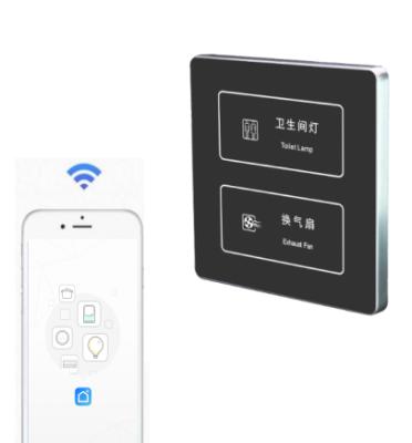 China Hotel Tuya APP Control Switch WIFI Zigbee Smart Home Hotel Switches for sale