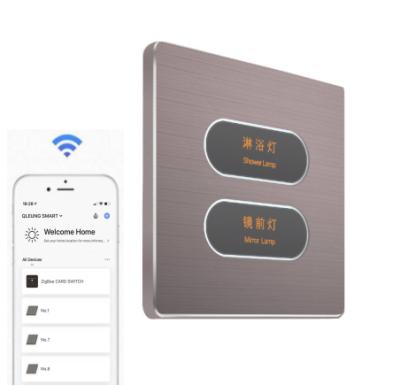 China Hotel Factory Price Life Smart Zigbee Wifi Switch High Quality APP Control Wireless WIFI Smart Switches for sale