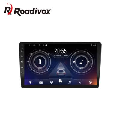 China roadivox 2 din universal GPS multimedia 10.0 10 inch 6G 128G Android touch screen car stereo radio gps car radio visuals for sale