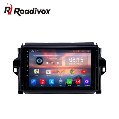 China 10.0 GPS 2 Din Android Car Gps Navigation Car Radio Multimedia Stereo Radio Video DVD Player 10.0 For Toyota FORTUNER COVER 2015 2018 for sale