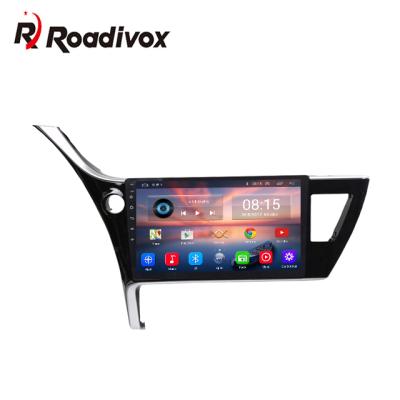 China GPS 2 Din Android Car Gps Navigation Car Radio Multimedia Stereo 10.0 Radio Video DVD Player For Toyota Corolla LHD 2017 2018 for sale