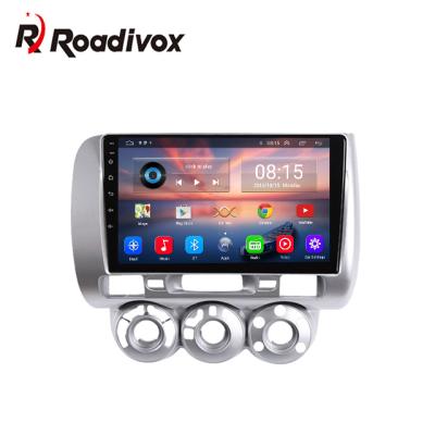 China 10.0 GPS 2 Din Android Car Gps Navigation Car Radio Multimedia Stereo Radio Video DVD Player For Honda Fit Jazz LHD 2004 2007 for sale