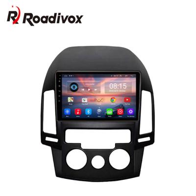 China GPS 2 Din Android Car Gps Navigation Car Radio Multimedia Stereo 10.0 Radio Video DVD Player For i30 MANUAL AC 07-11 for sale