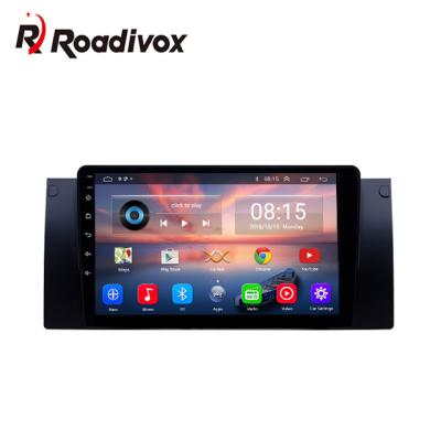 China GPS 2 Din Android Car Gps Navigation Car Radio Multimedia Stereo 10.0 Radio Video DVD Player For BMW 5 Series E39 X5 E53 1995 2003 for sale