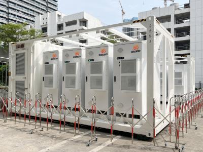 China 400V - 800V 20ft Containerized Battery Energy Storage System Remote Control for sale