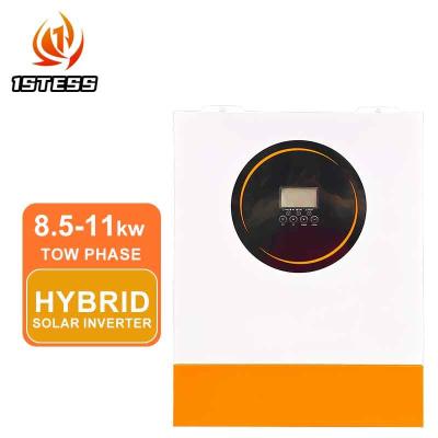 China 8.5KW 48V On/MPPT Off Grid Inverter 11KW Solar Inverter Hybride 14kg Pure Sinus Wave Te koop