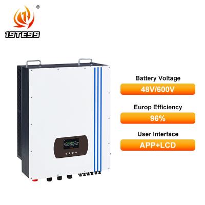 中国 卸売 600V 30Kw 三相ハイブリッドソーラーインバーター MPPT充電モード 販売のため