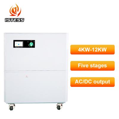 China 53.2V 8kw 14.3kwh Almacenamiento de energía en el hogar de fase única 80A 160A Inverter Lifepo4 Sistema de almacenamiento de energía con batería en venta