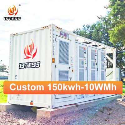 China 500kWh 1MWh Industrial&Commercial Battery Storage Container Solar Power Energy Storage System lithium batteries for sale