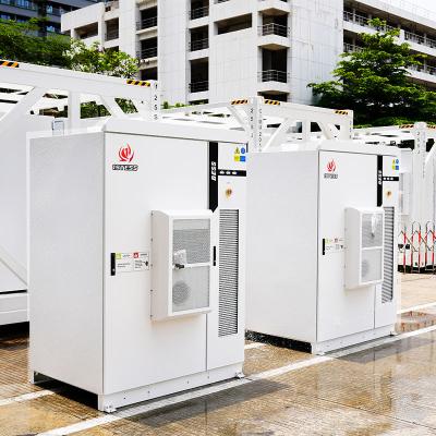 China 197kwh 107KWh 215KWh Batterie für die kommerzielle Energiespeicherung Behälter Solarsystem Kühlnetz Lithium-Ionen-Batterie zu verkaufen