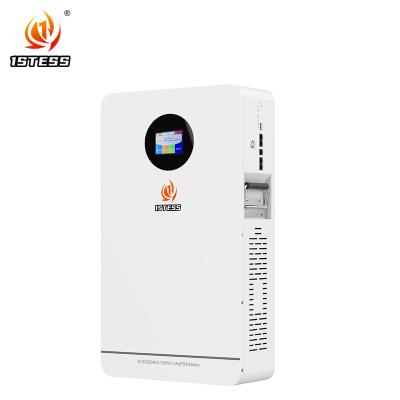 China Lifepo4 25.6V zonnebatterij Inverter Hybride zonne-energie Muurbatterij 200Ah 5.12kwh Lithium-ionbatterij Te koop