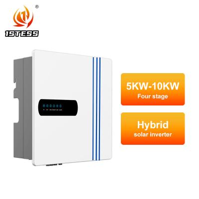 China Wholesale high frequency 5kva inverter mppt hybrid Three Phase 10kw inverter 6Kw 5kw solar inverter for sale