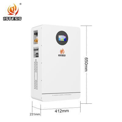 Cina Montaggio a parete 200Ah 10,24kwh Lifepo4 Batteria Soluzione di stoccaggio 51.2V Lifepo4 Batteria di stoccaggio solare in vendita