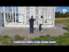 lifepo4 battery energy storage container 1mwh solution for power grid stabilization