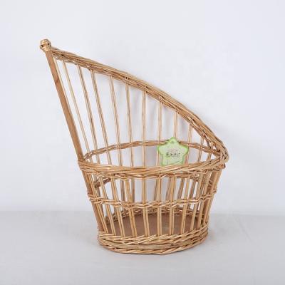 China Eco-friendly nature bread wicker basket from Europe for baguette for sale