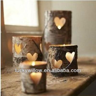 China Eco - Friendly Wooden Wooden Flowerpot With Hollow Pattern New Product for sale