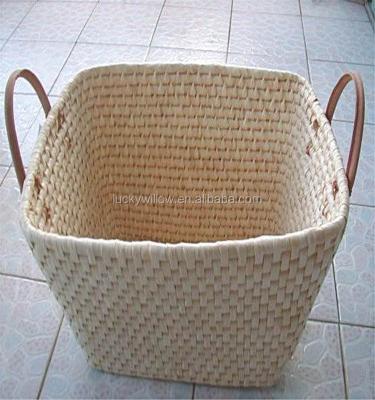 China Best viable products selling laundry basket, china wicker&corn pod laundry basket bulk purchase for sale