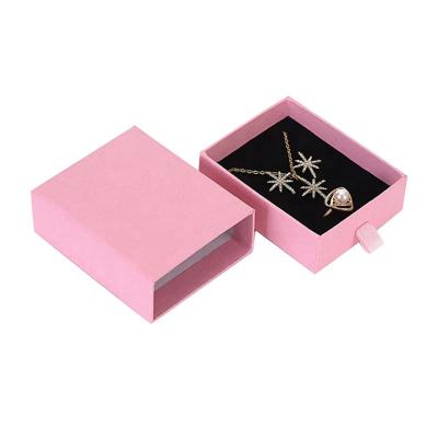 China Wholesale Recycled Materials Custom Cardboard Marble Luxury Jewelry Set Ring Necklace Packaging Boxes Green Pink Purple Matt Print Big Small Paper for sale