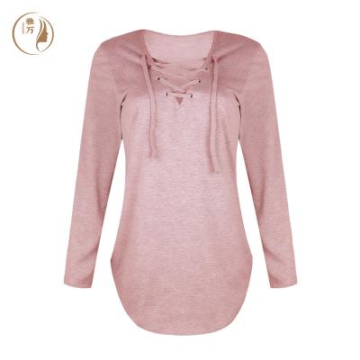 China Women's Pocket Tie Dye Long Sleeve Hoodie Custom Ladies QUICK DRY Autumn Winter Clothes Pullover Hoodie for sale