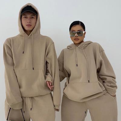 China 2021 QUICK DRY high quality custom made long hoodies for women 2 piece pants set fleece cozy winter hoodie oversized women for sale