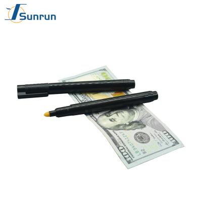 China Plastic Portable Bill Money Banknote Detector Pen Multi Currency Currency Money Checker Marker Multi Pen for sale