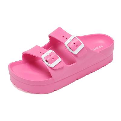 China Factory Cheap Round Custom Women Shlippers Ladies Slippers And Sandals Outdoor Slippers for sale