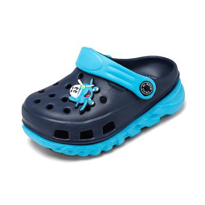 China Summer cartoon waterproof boys beach hole shoes kids gardening shoes unicorn kids slippers kids shoes for sale