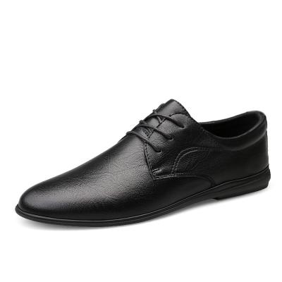 China 2022Hot Sale Fashion Trend Men's All-match Leather Shoes Formal Office Shoes Men's Stylish Shoes for sale