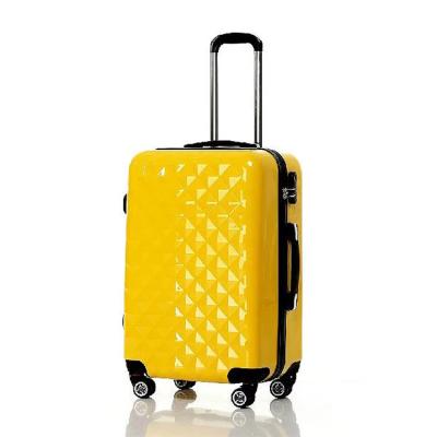 China Hard ABS PC Shell Trolley Travel Luggage With Wheels for sale