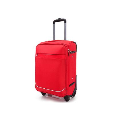 China Polyester Fashion Girls Bag 24 Inch Urban Soft Trolley Luggage For Traveling for sale